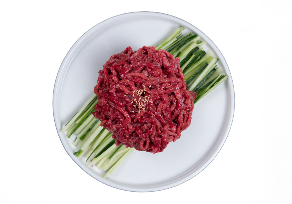 한우 육회 사진