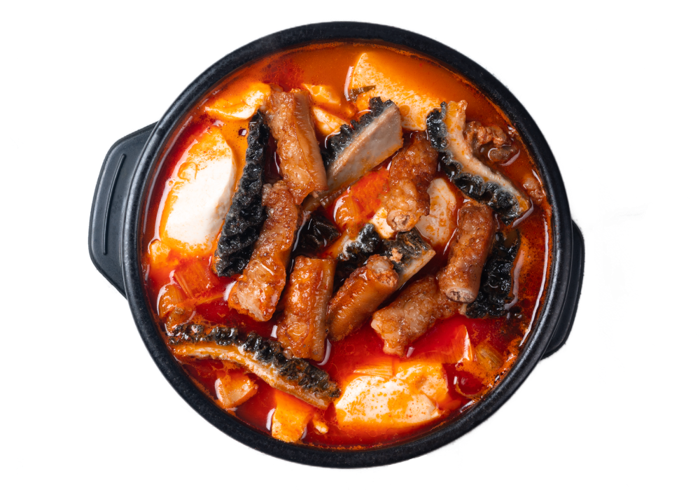 한우 양 곱창 순두부 해장국 사진